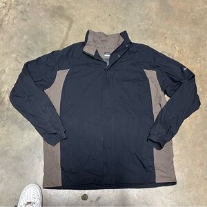 Nike Men's Black and Brown Windbreaker